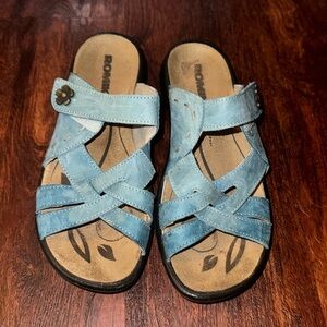 Romika Blue Sandal